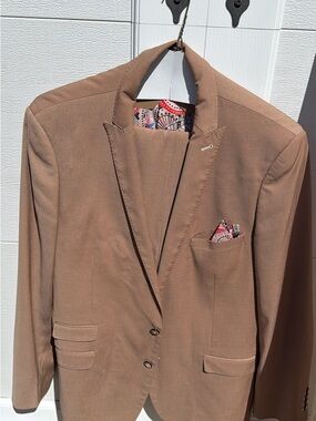 Classic Tan Men's Suit